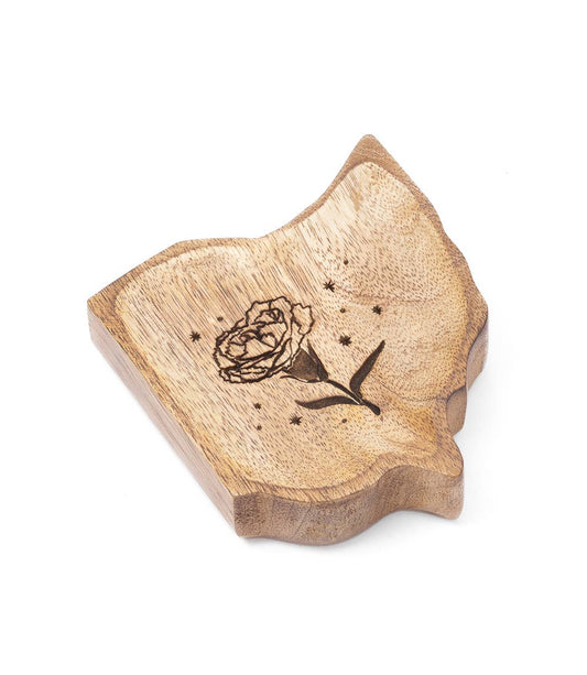 Ohio State Carnation Trinket Dish