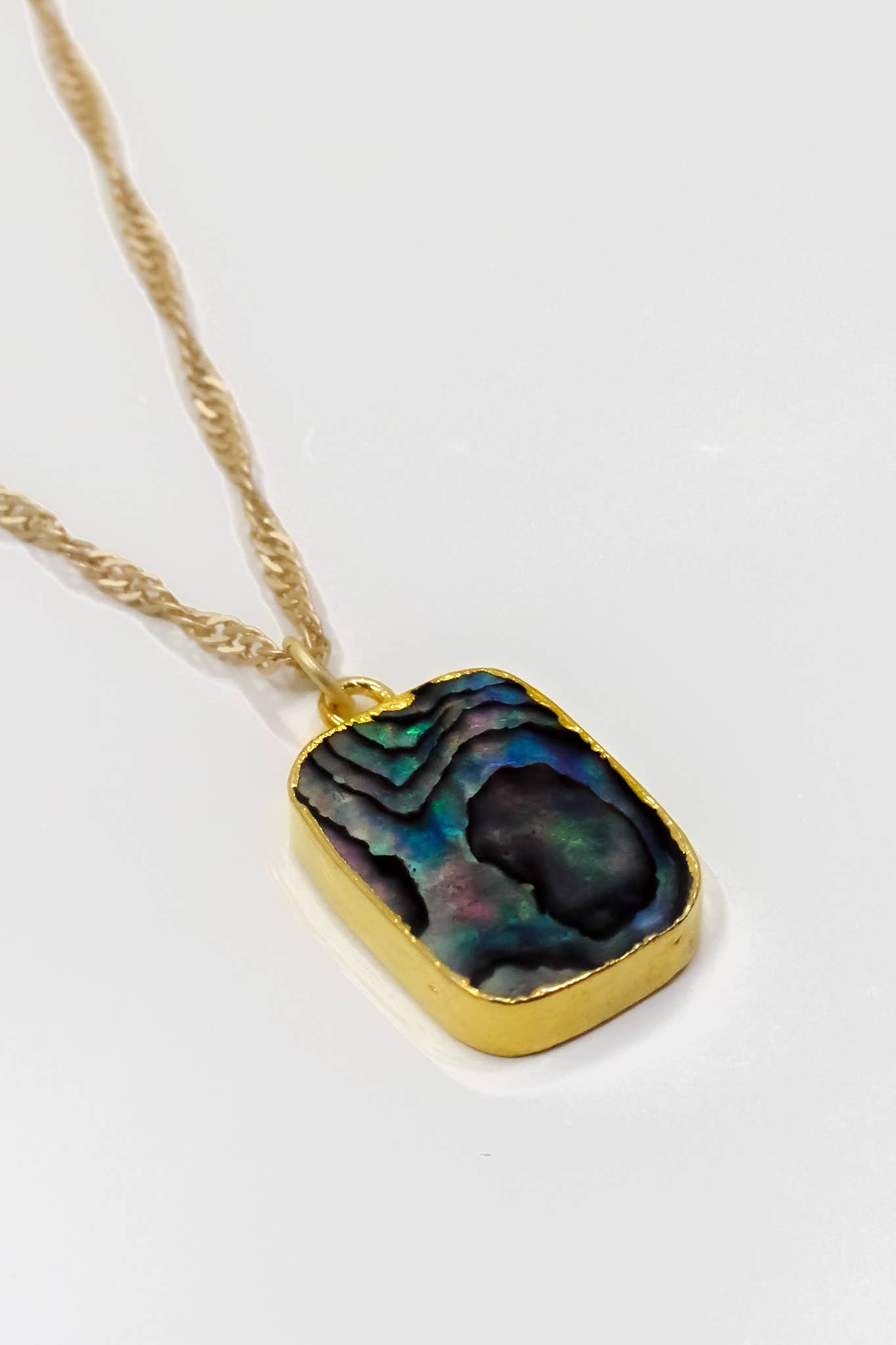 Opal of the Sea Abalone Necklace
