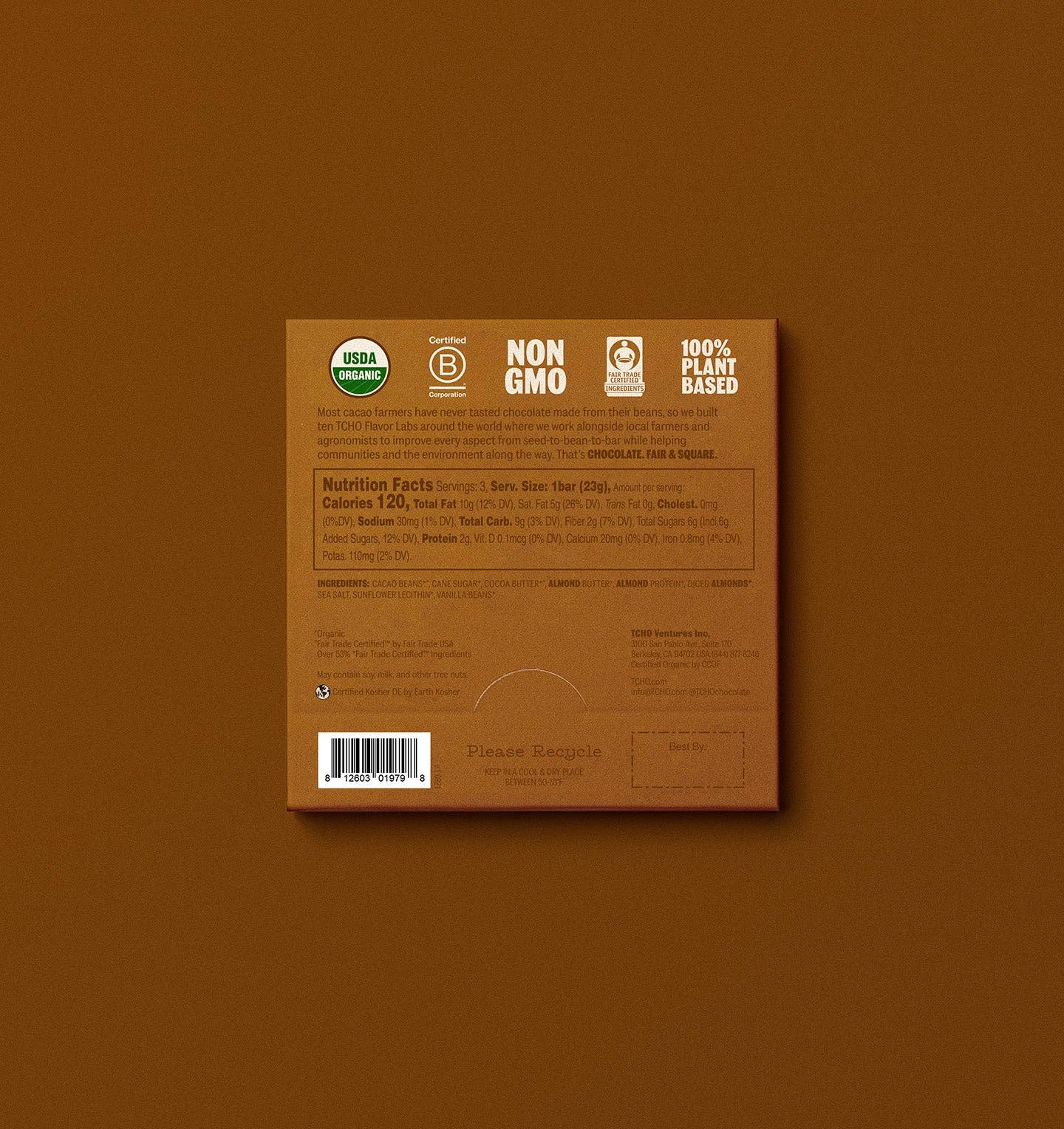 Aww Nuts! Chocolate Bar