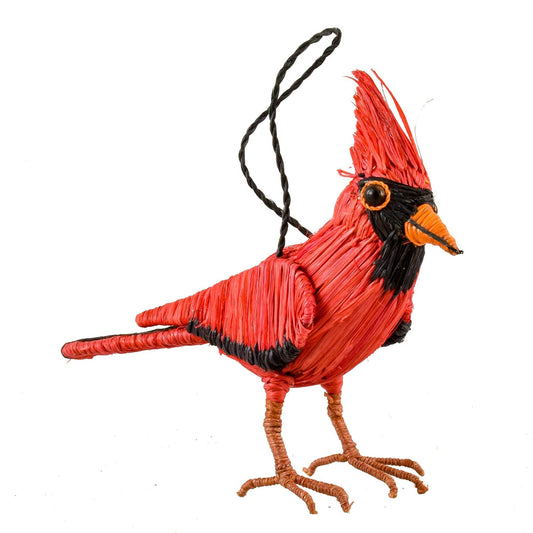 Cardinal Woven Ornament