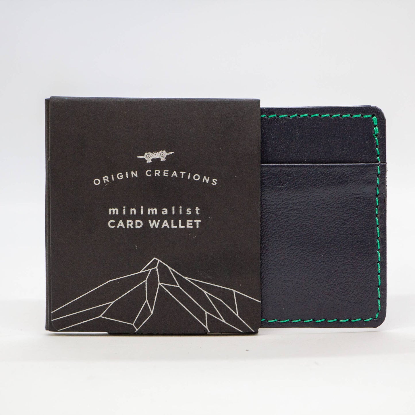 Deep Ocean Leather Card Wallet