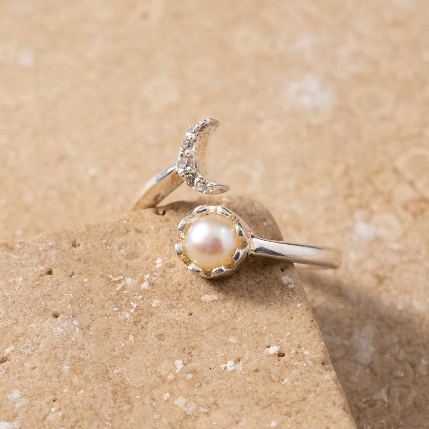 Vidula Sun & Moon Ring