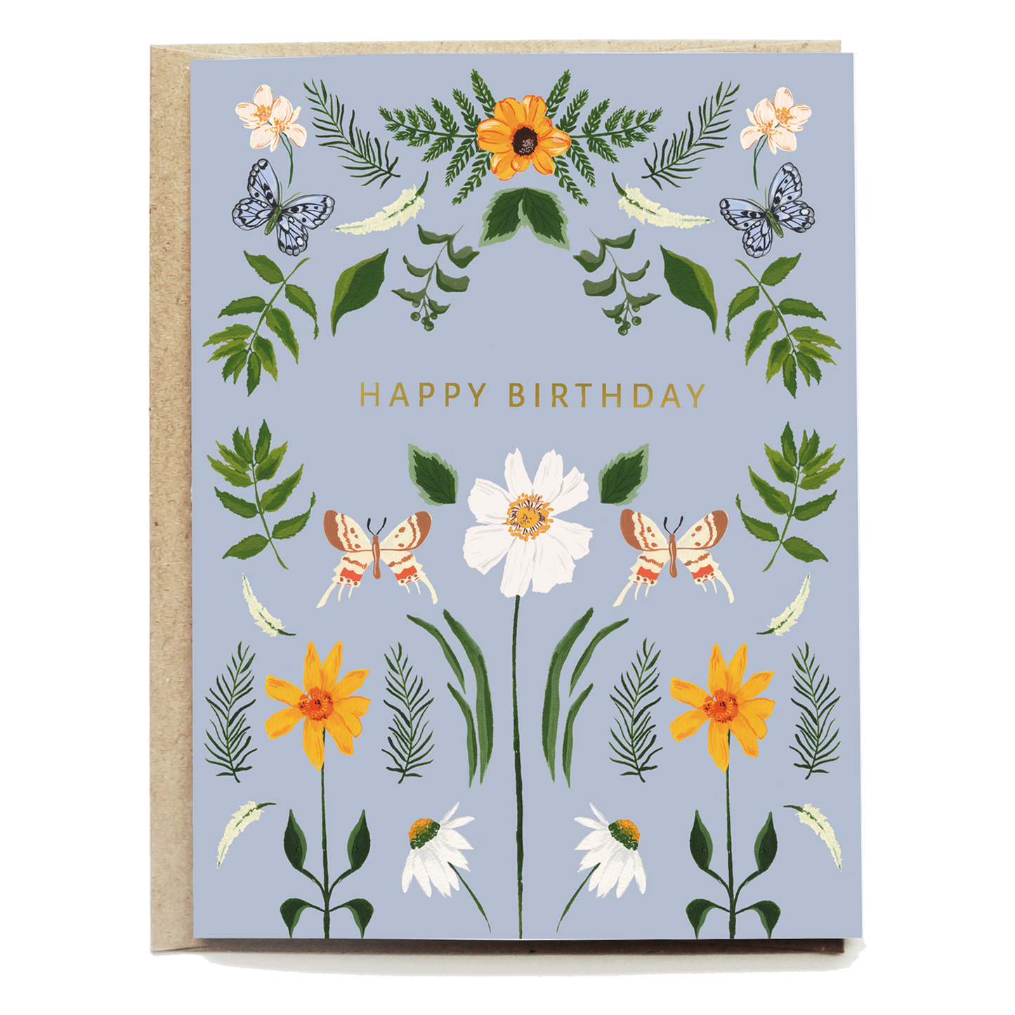 Springtime Birthday Greeting Card