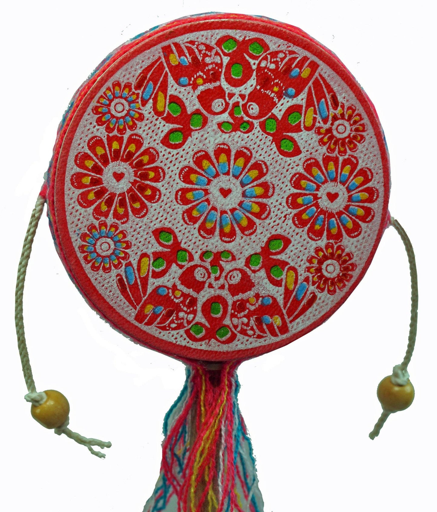 Red Love Spin Drum Instrument