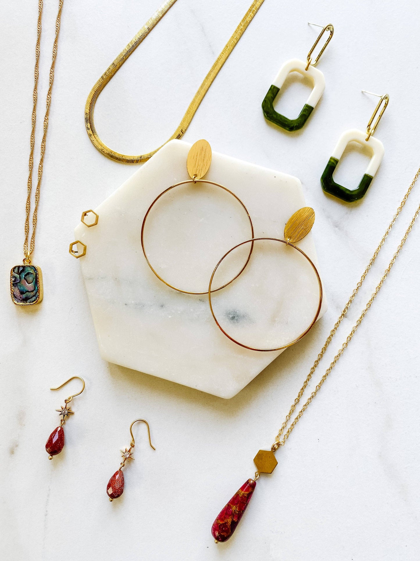 Opal of the Sea Abalone Necklace