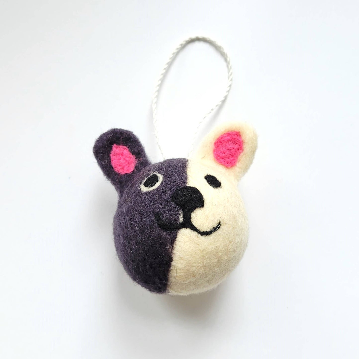 Assorted Dog Felted Wool Ball Ornament