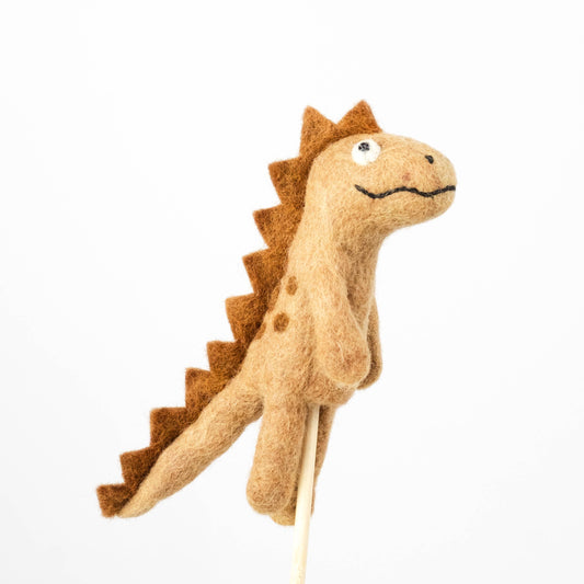 Dinosaur Felt Finger Puppets