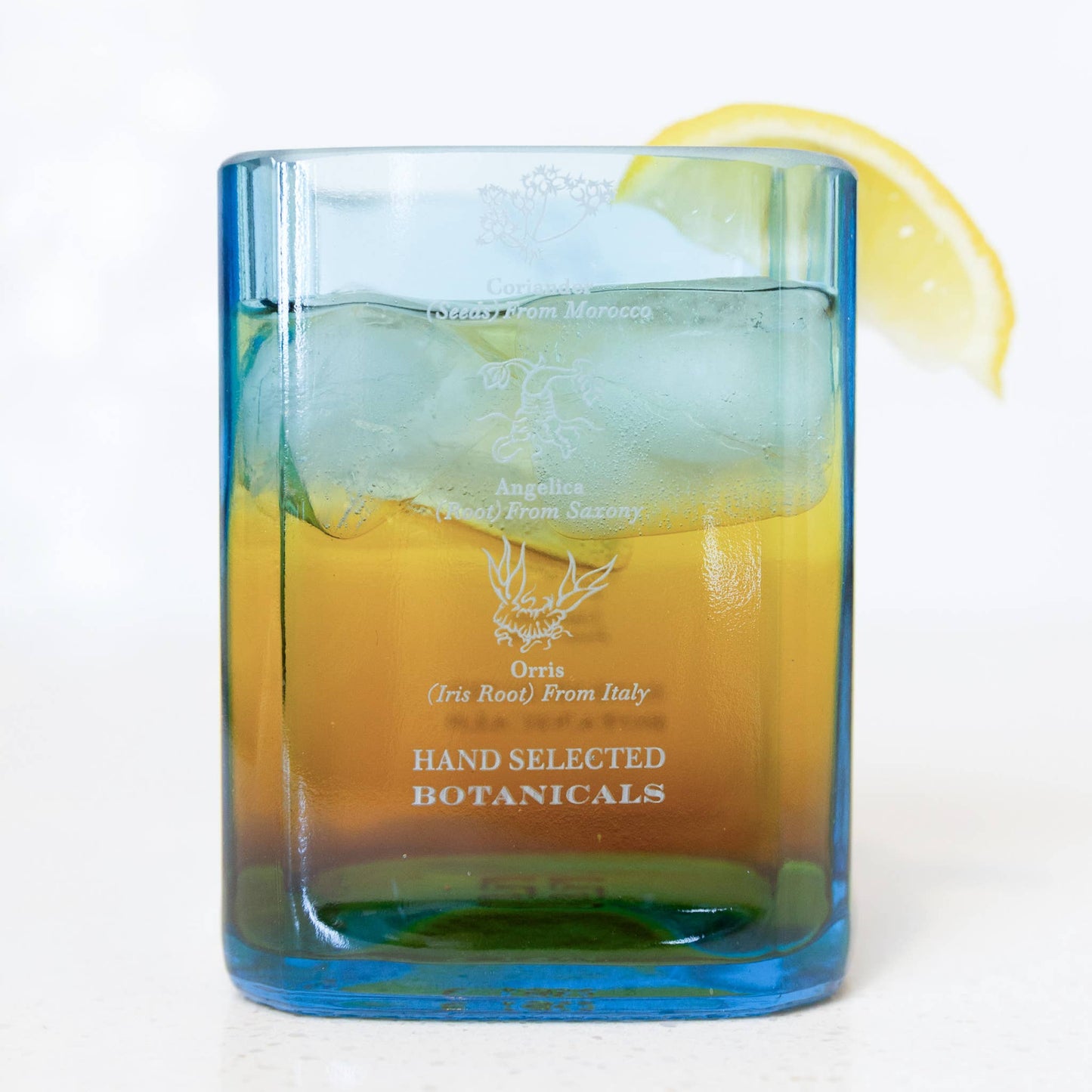 Reclaimed Gin Bottle Glassware