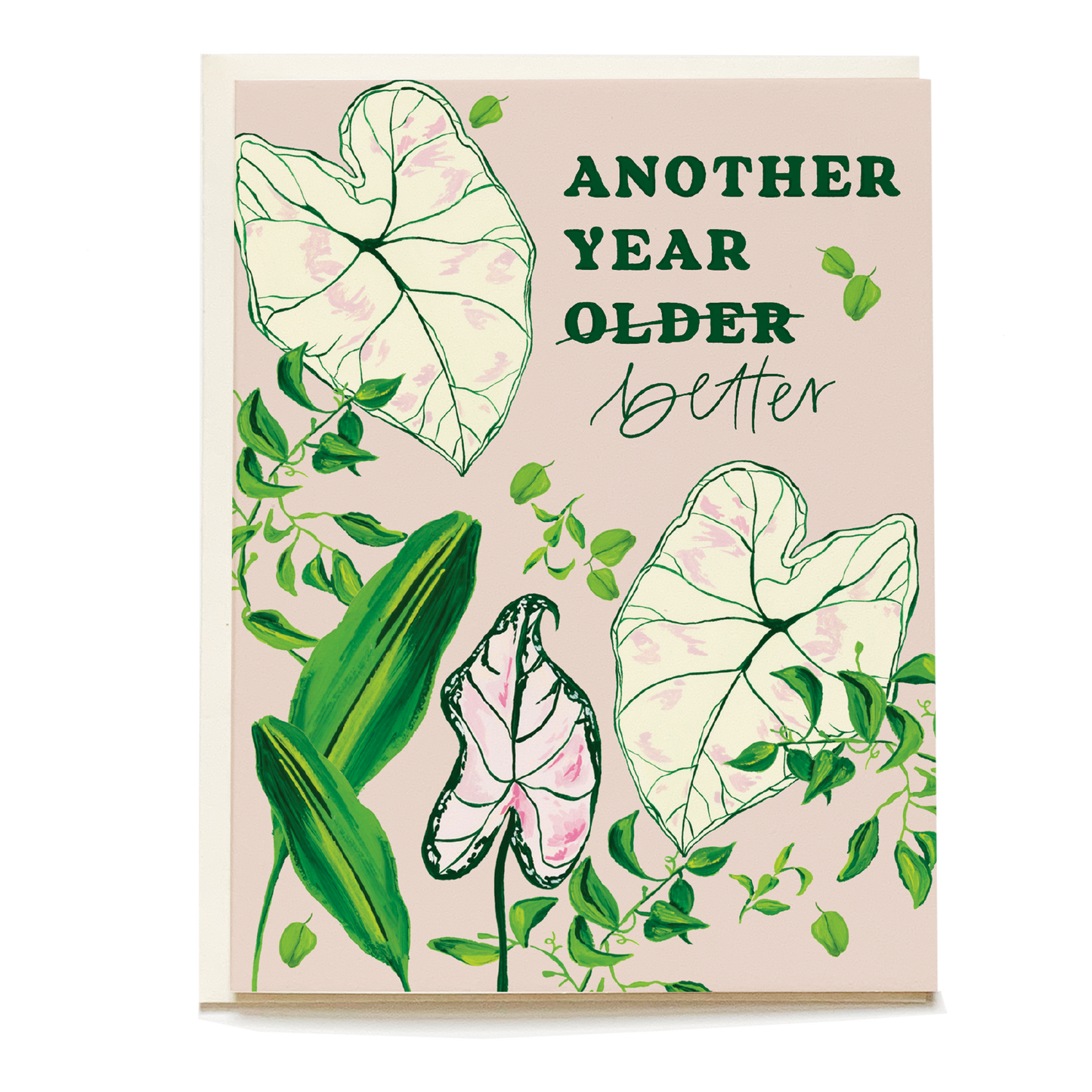 Greenhouse Birthday Greeting Card