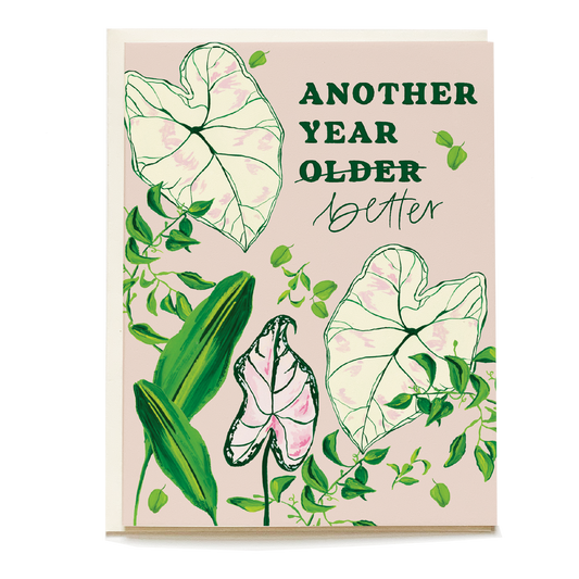 Greenhouse Birthday Greeting Card