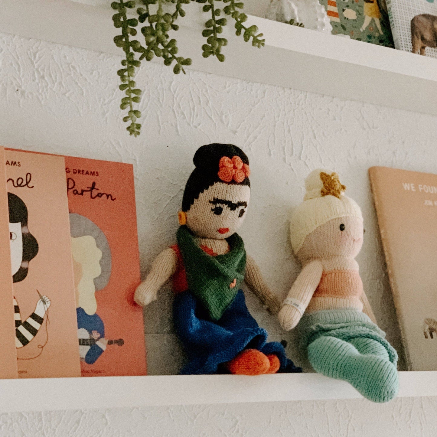 Knit Frida Kahlo Knit Doll