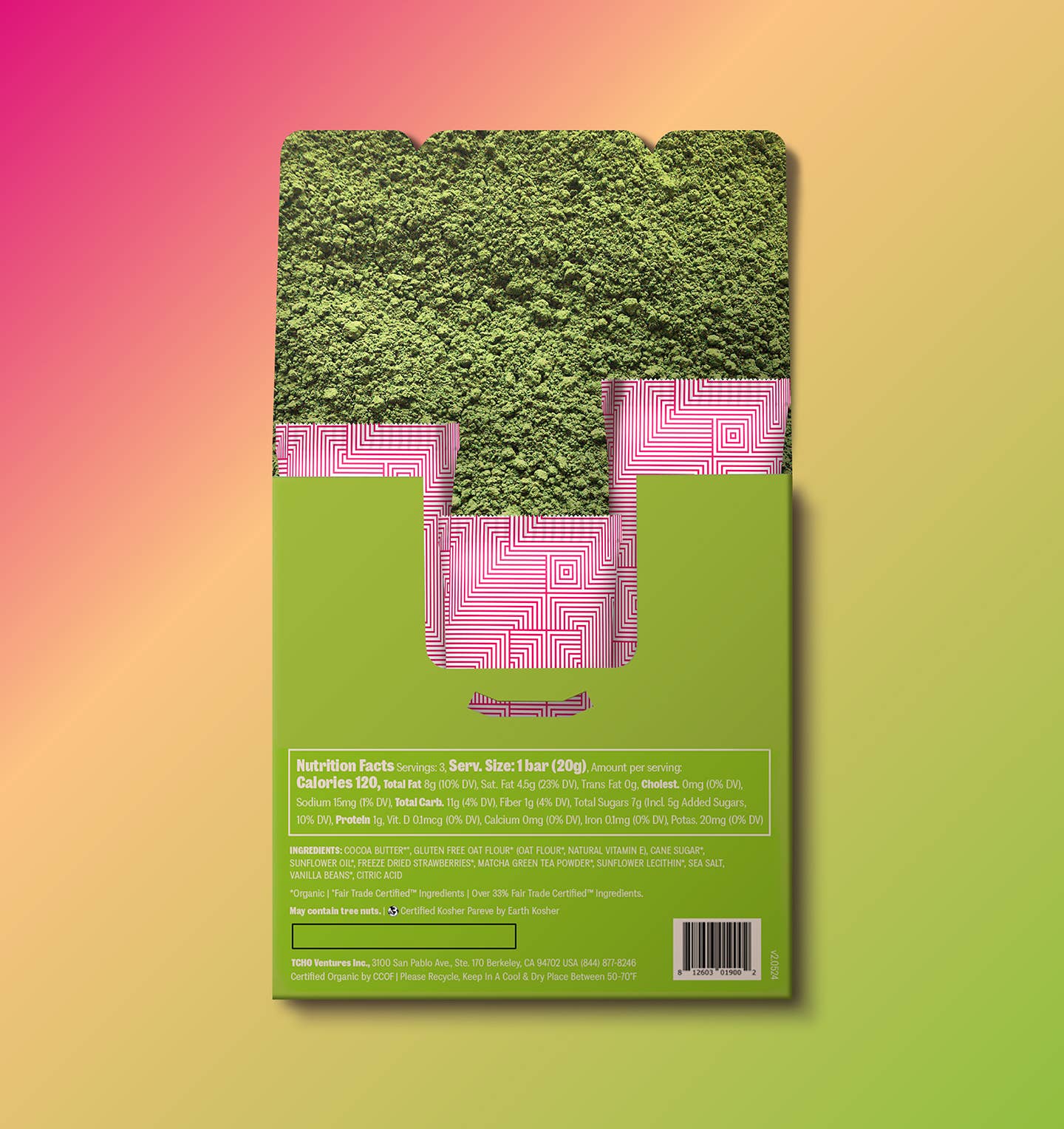 Perfect Matcha Chocolate Bar