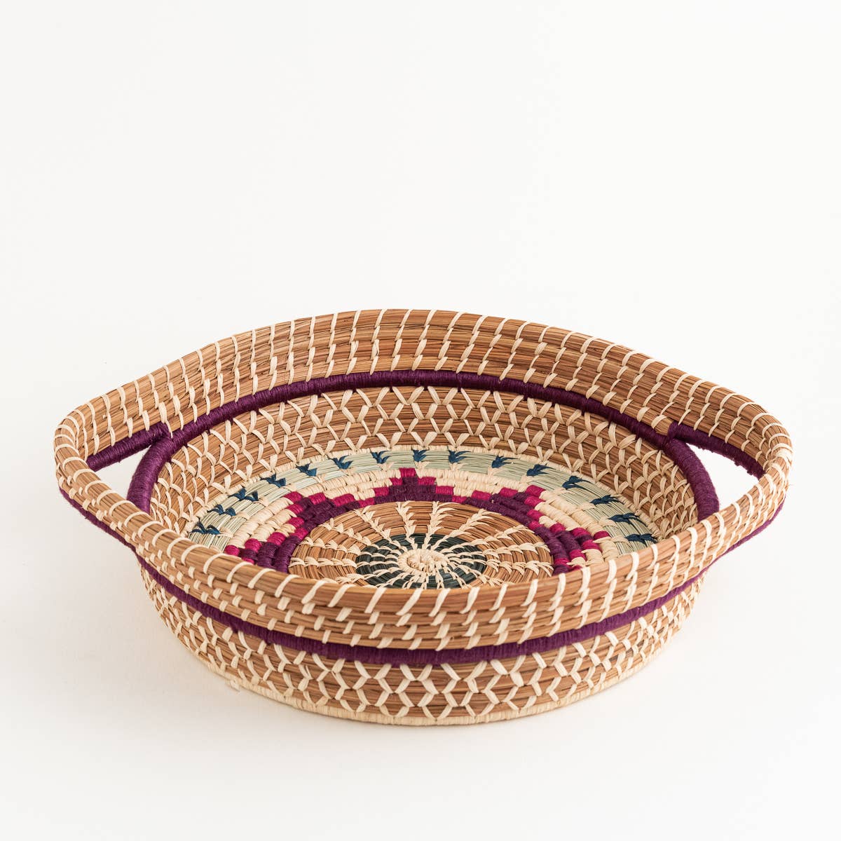 Chumil Basket in Purple