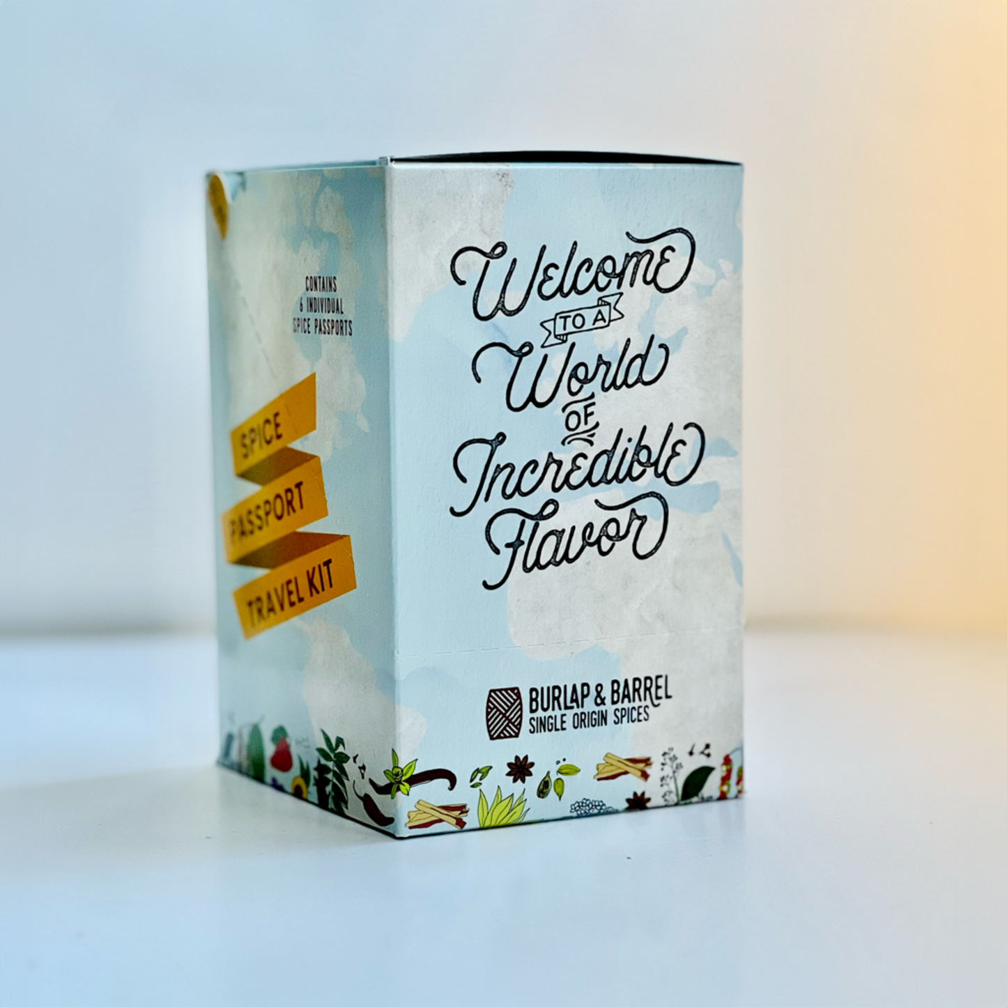 Spice Passport - Spice Sampler - Gift - Travel Set - 6-Pack