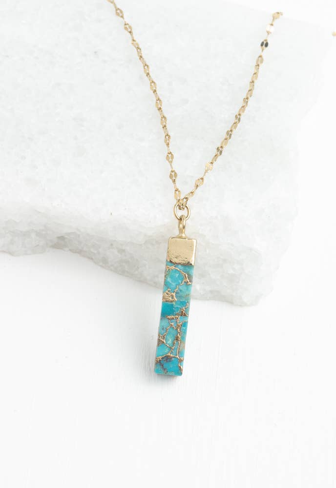 Brayden Turquoise Pendant Necklace