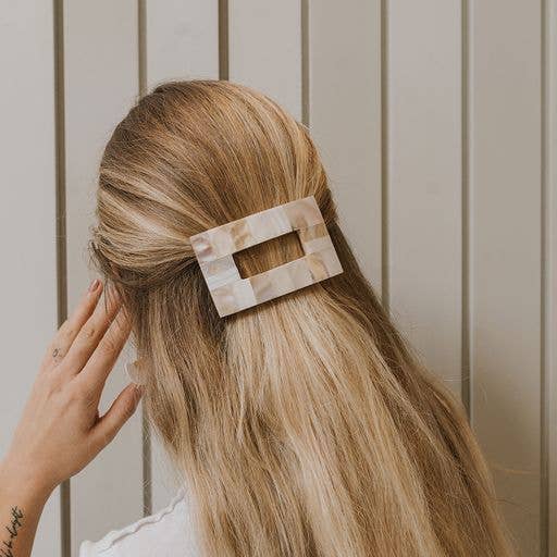 Chitra Mother of Pearl Barrette