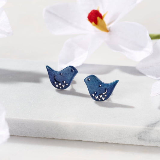 Pisco Bird Tagua Earrings