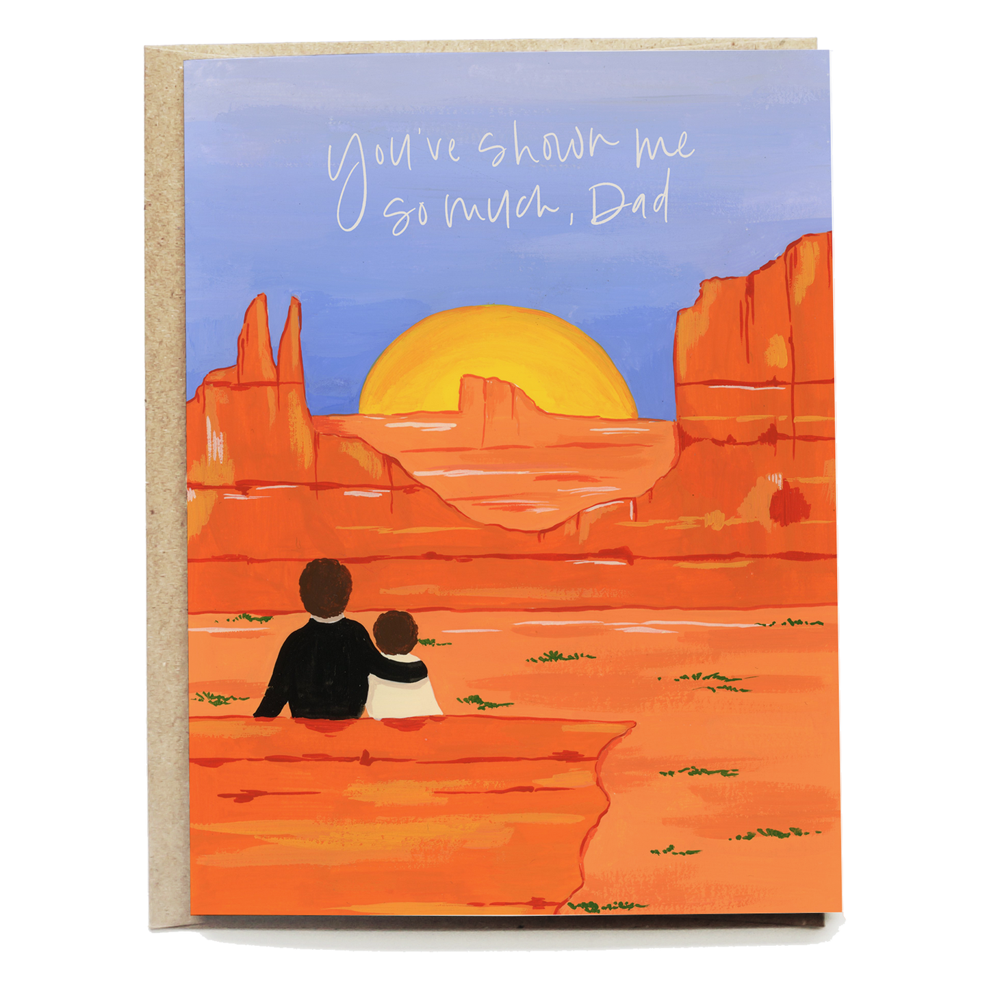 Summer Road Trip Father's Day Greeting Card