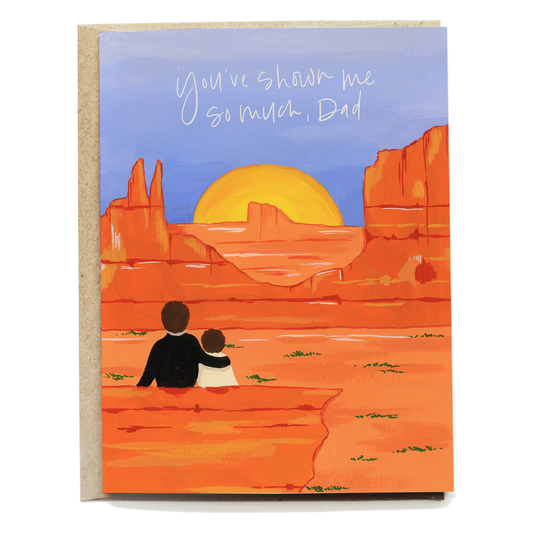 Summer Road Trip Father's Day Greeting Card