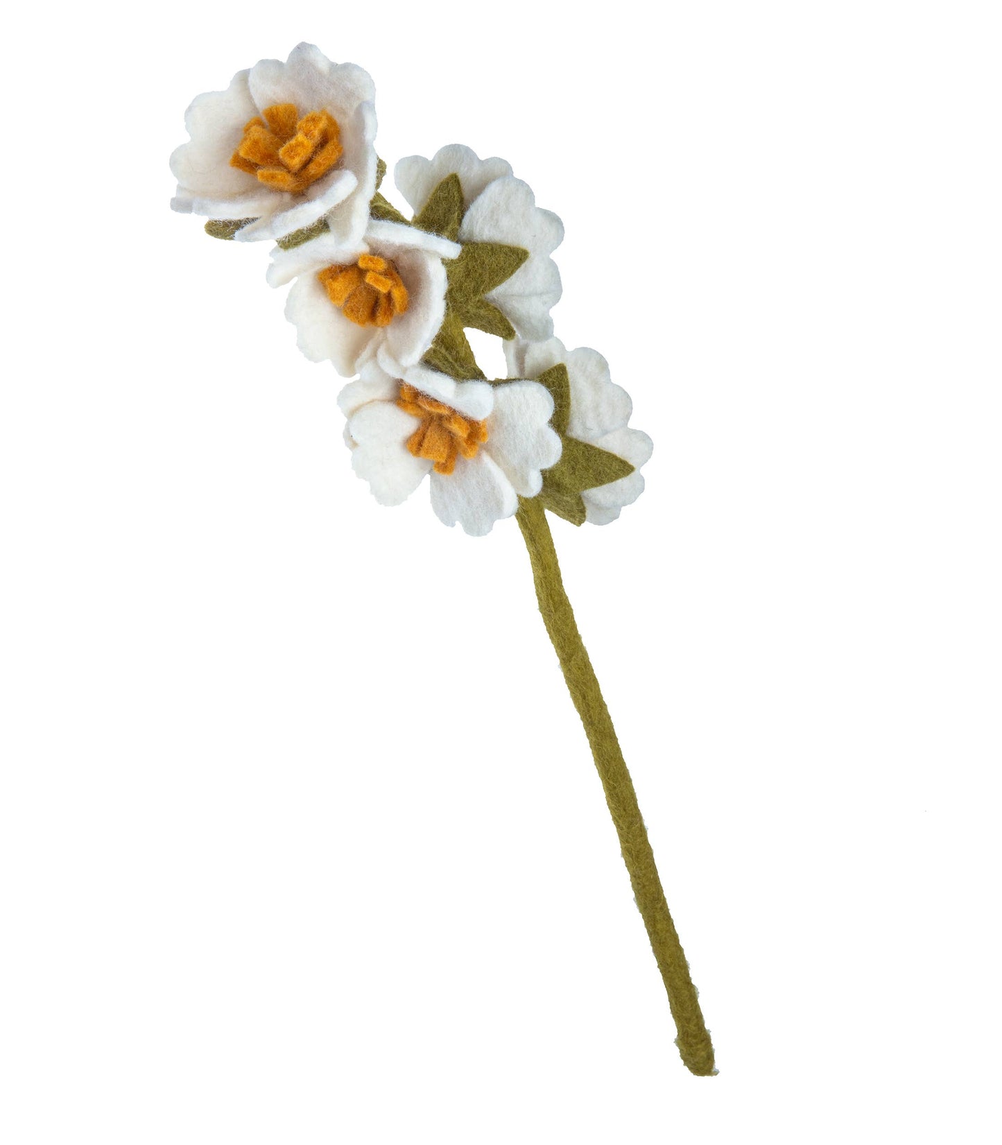 Felt White Cherry Blossom