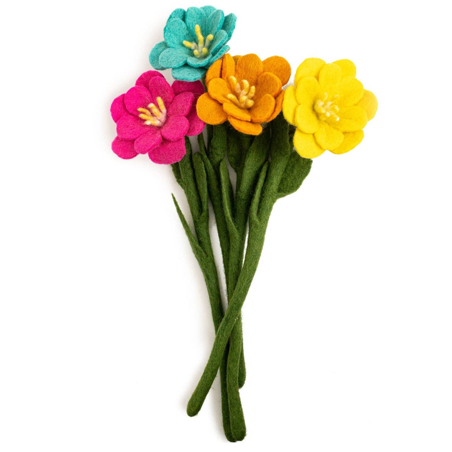 Felt Pink Camellia Flower