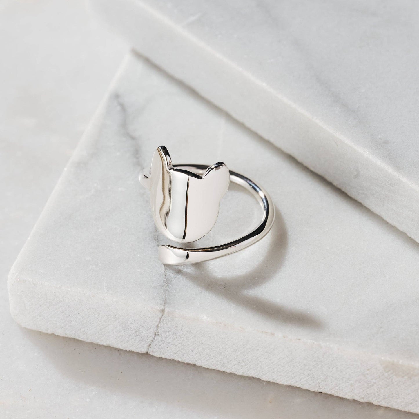 Cat Tails Sterling Silver Ring