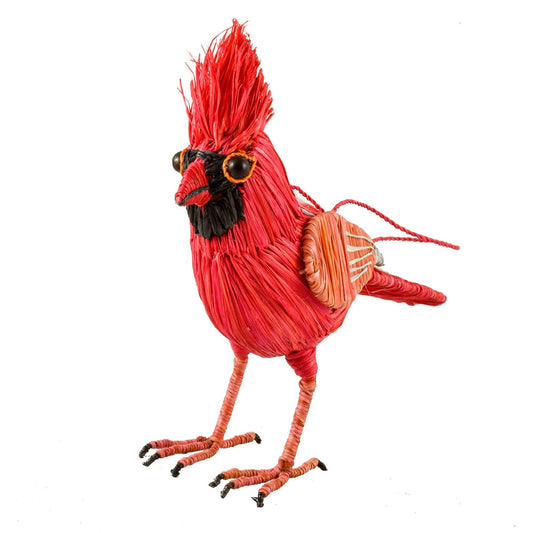 Cardinal Woven Ornament