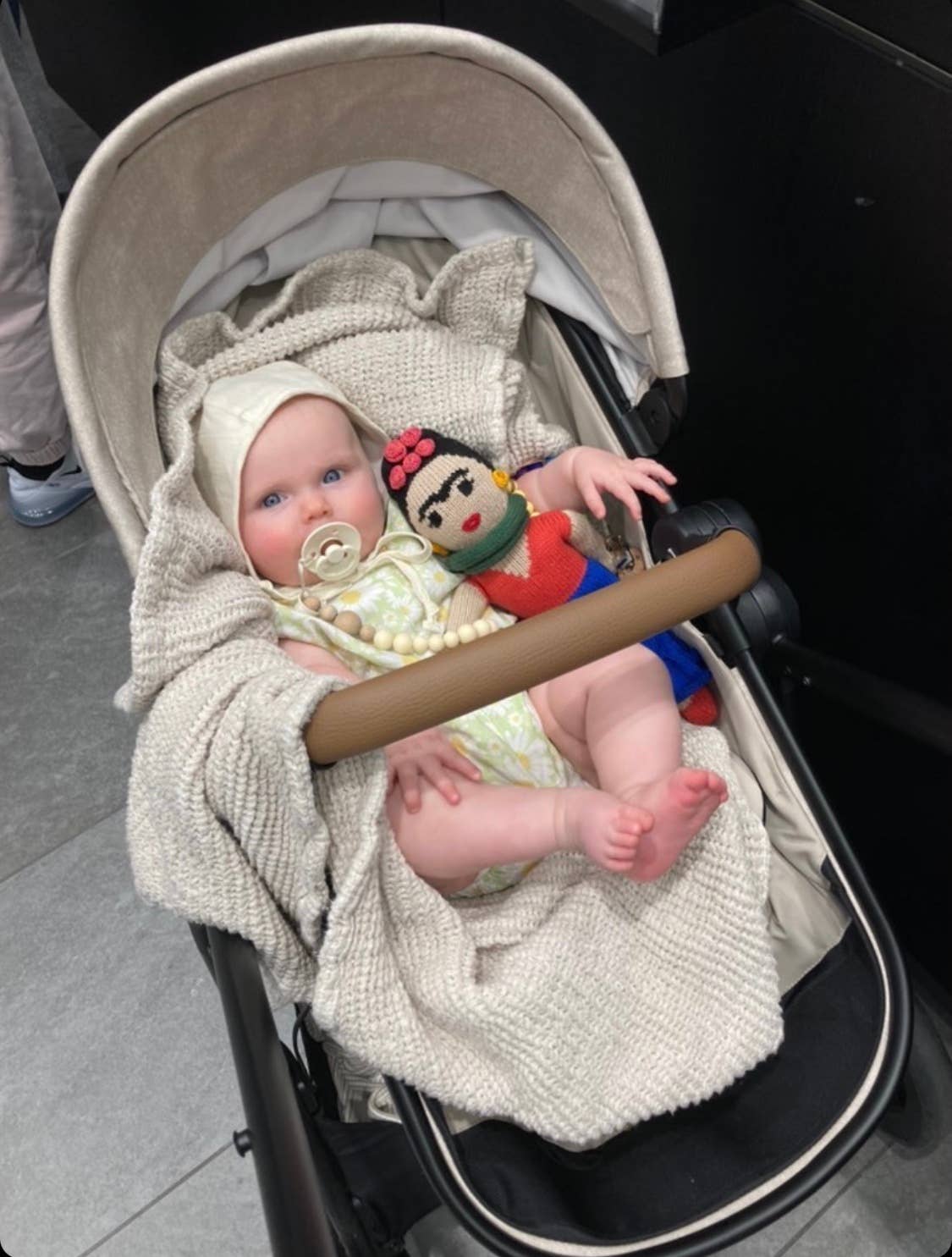 Knit Frida Kahlo Knit Doll