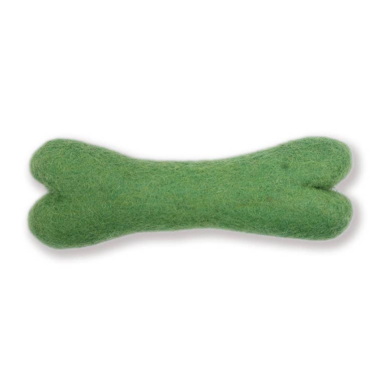 Eco Wool Colorful Dog Bones