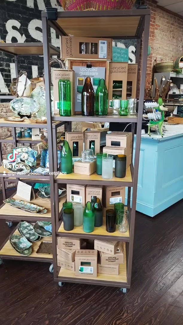 Upcycled Sprite Drinking Glasses (5 Ounces)