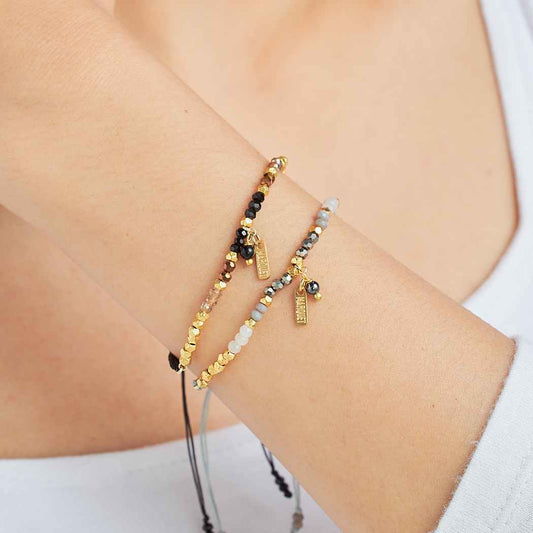 Cranberry Erin Sliding Knot Bracelet