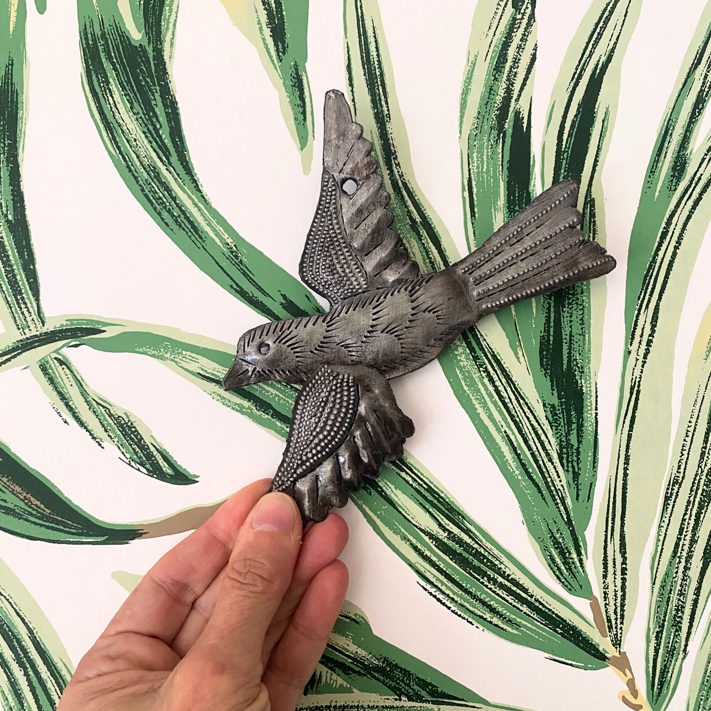 Small 3D Metal Bird