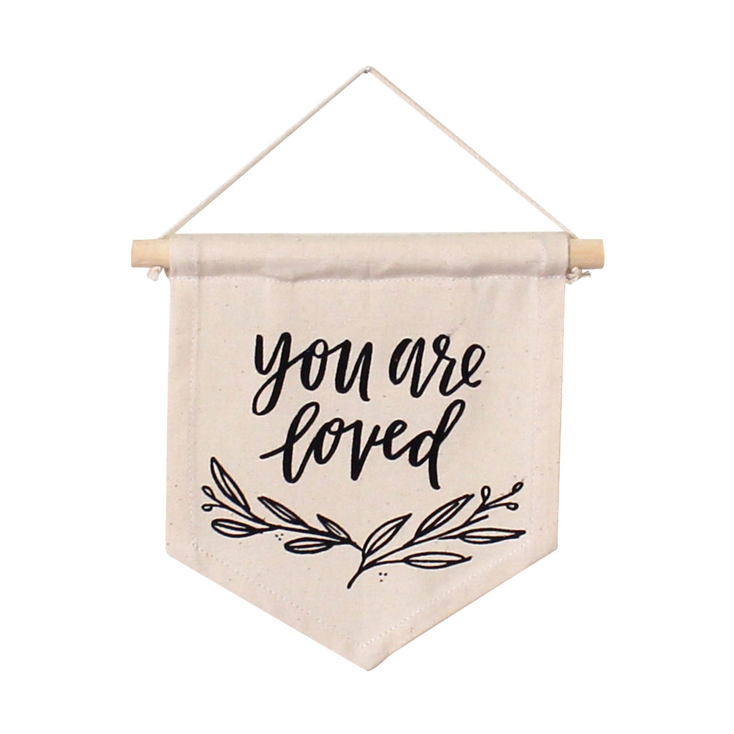 You are Loved Canvas Wall Sign