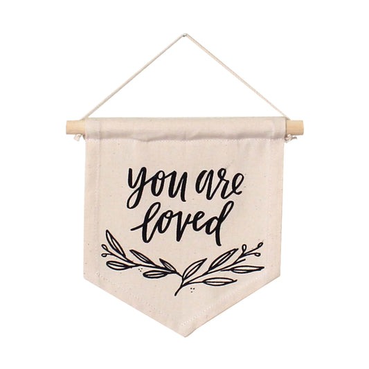 You are Loved Canvas Wall Sign