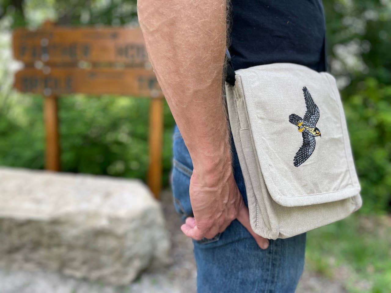Peregrine Falcon Field Bag
