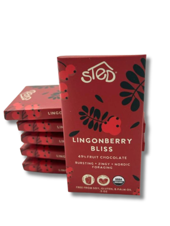 Mini Lingonberry Bliss Chocolate Bar