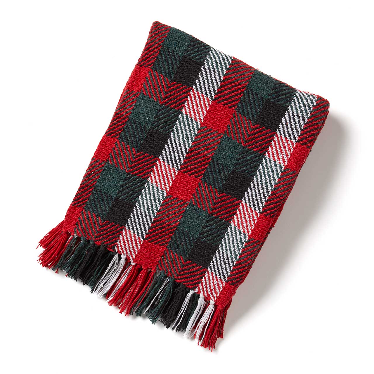 Fireside Plaid Rethread Throw