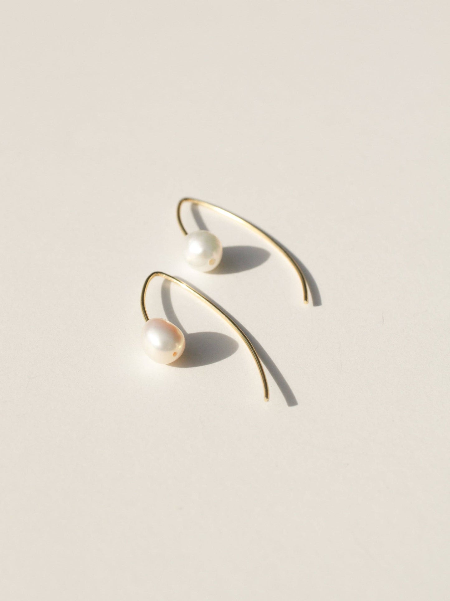 Pearl Threader Earrings