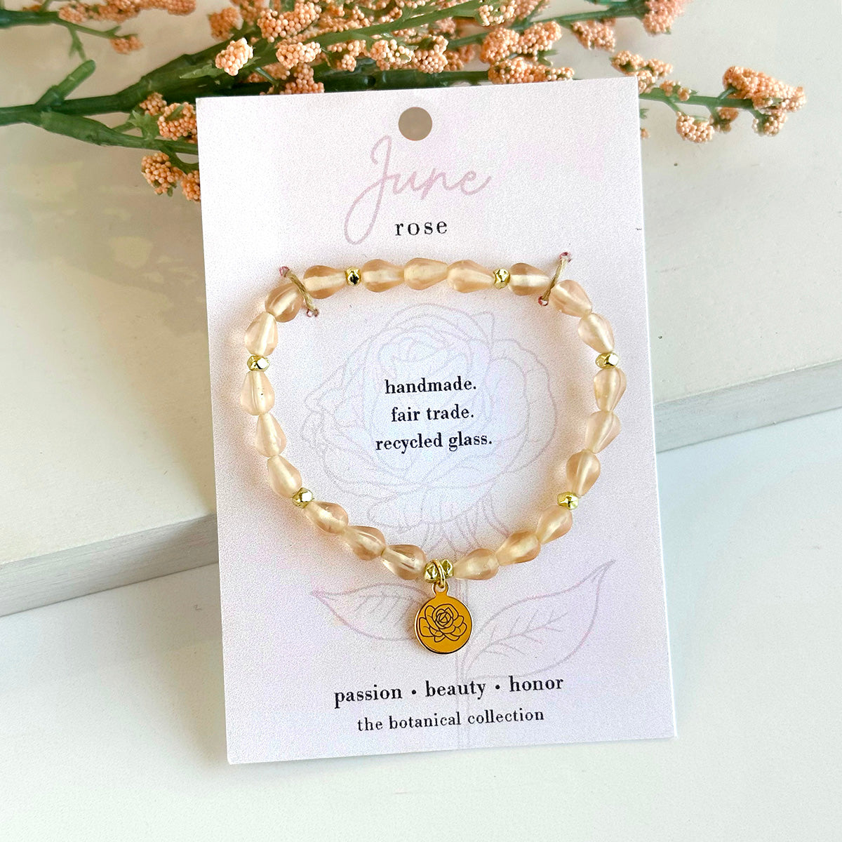 June Botanical Bracelet