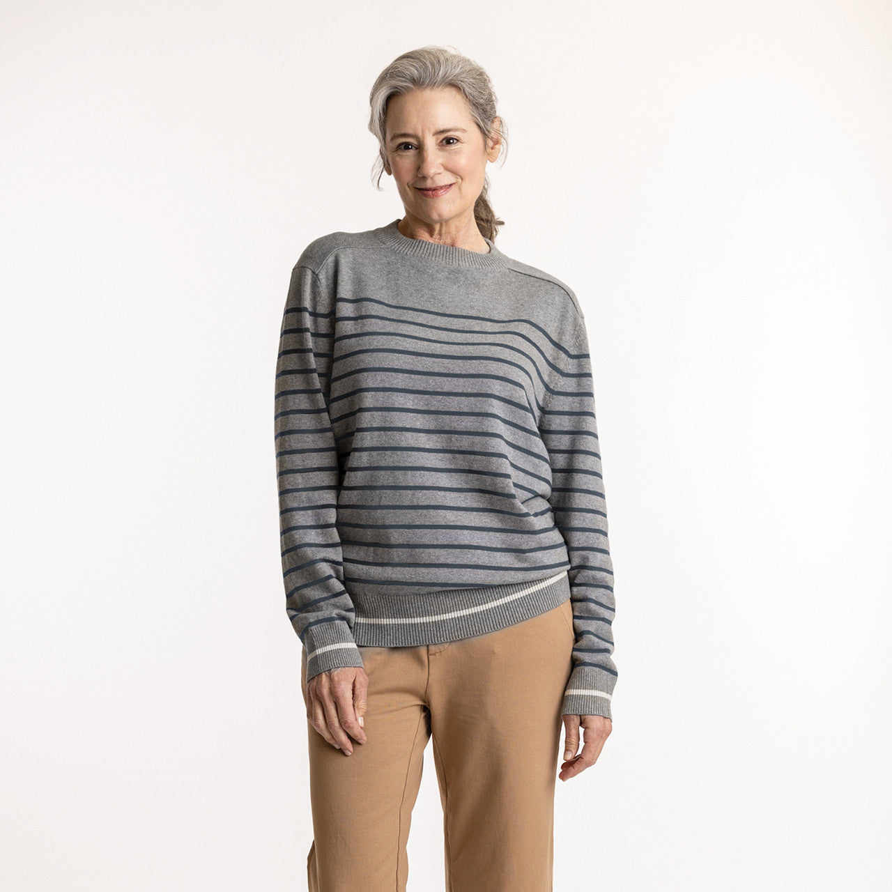 Pine Organic Cotton Crew Sweater