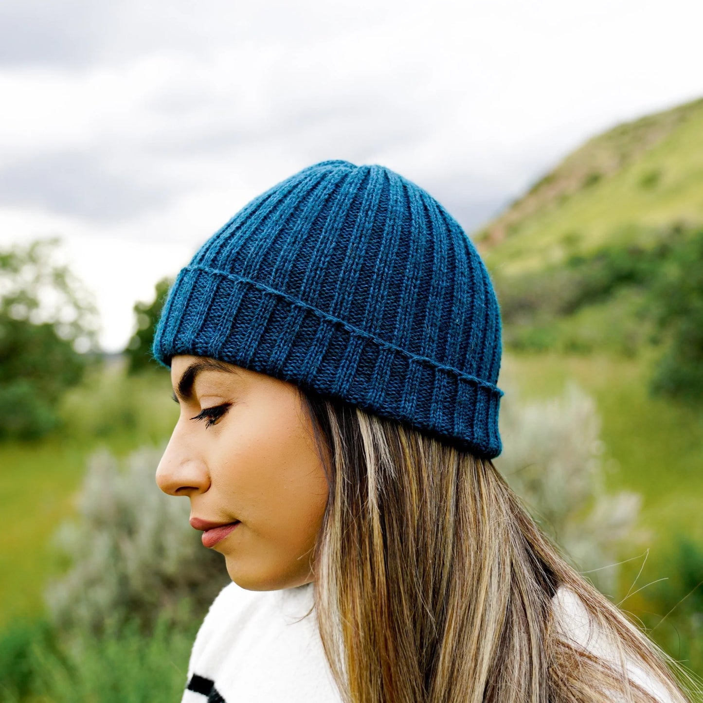 Knitted Cascade Beanie