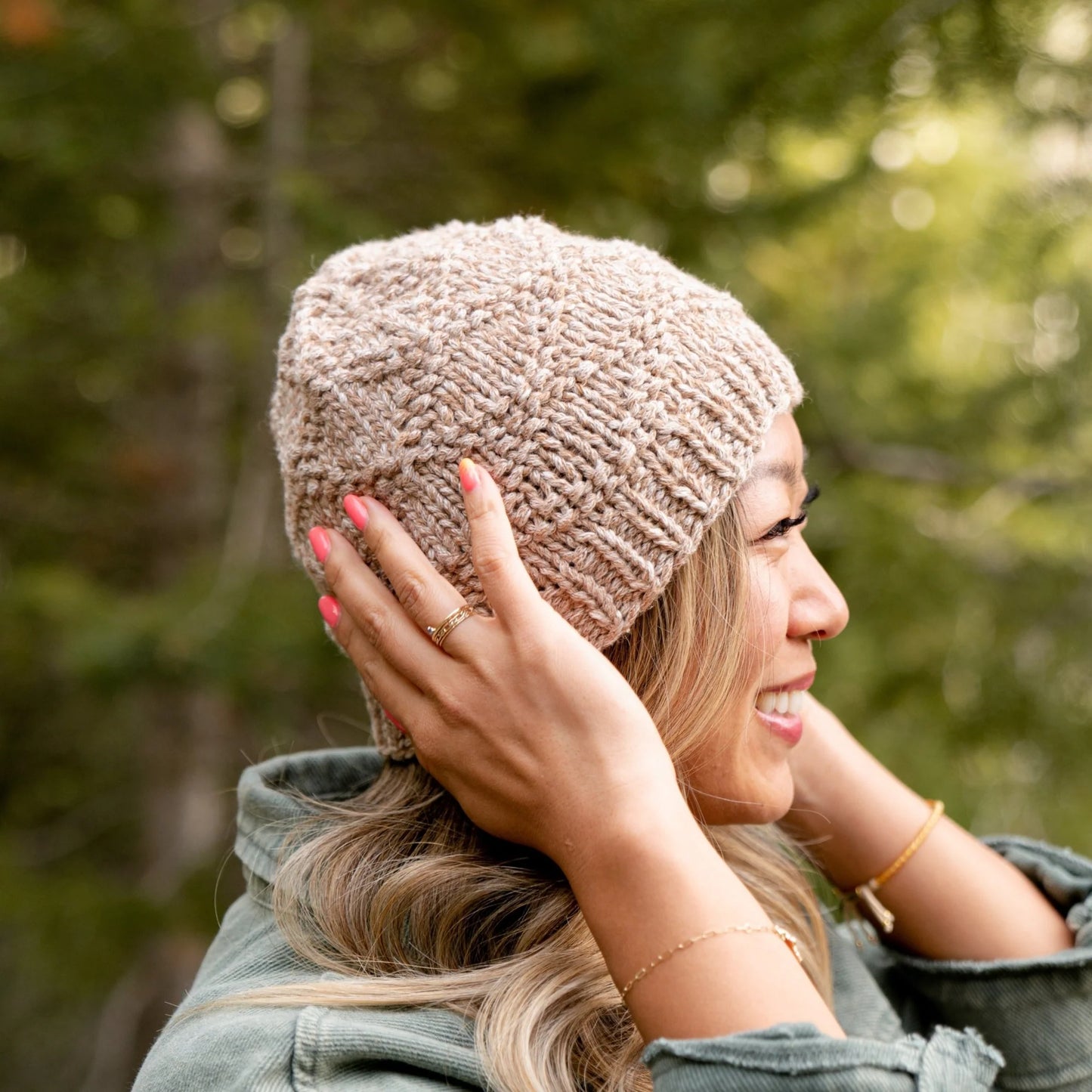 Hand-Knit Pacha Beanie