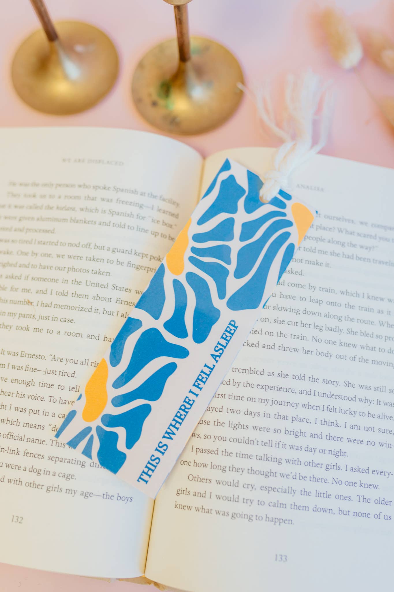 Kind People are My Kind of People Handmade Bookmarks