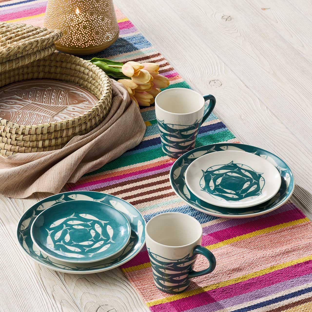 Whitefish Lagoon Handmade Ceramic Mug