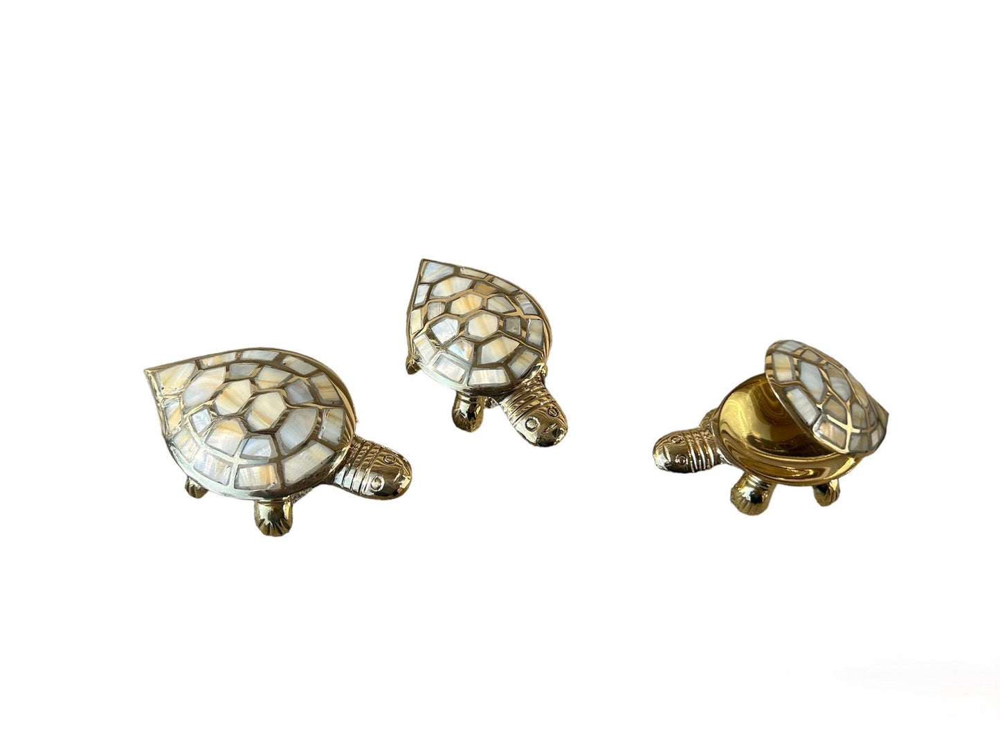 Brass Turtle Trinket Box