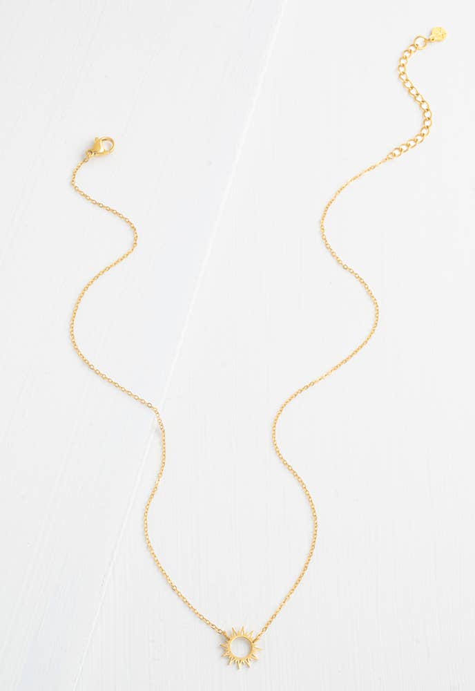 Mallory Gold Necklace