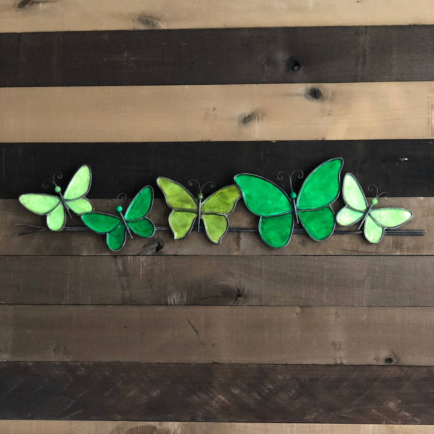 Butterflies On A Wire Wall Decor