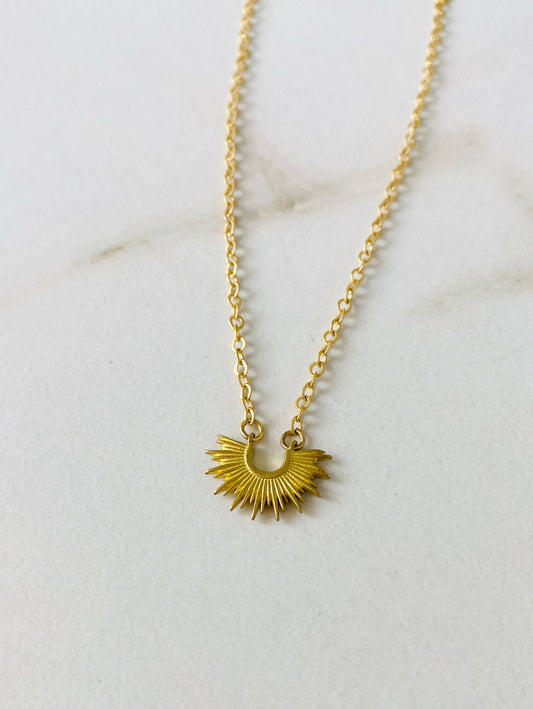 Horizon Sun Necklace