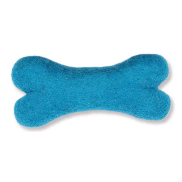 Eco Wool Colorful Dog Bones
