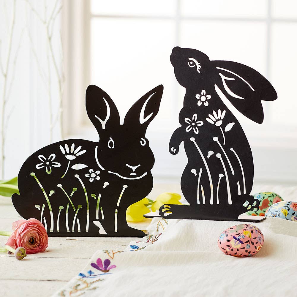 Bunny Silhouette Set